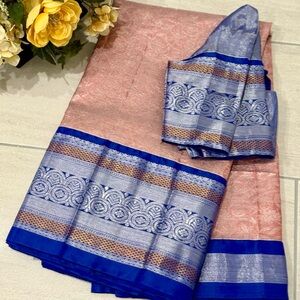 Womens Indian saree and blouse